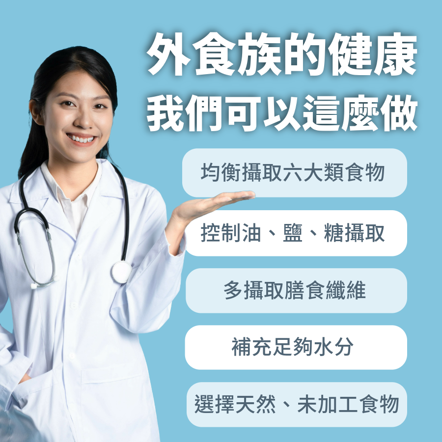 外食族的健康我們可以這麼做