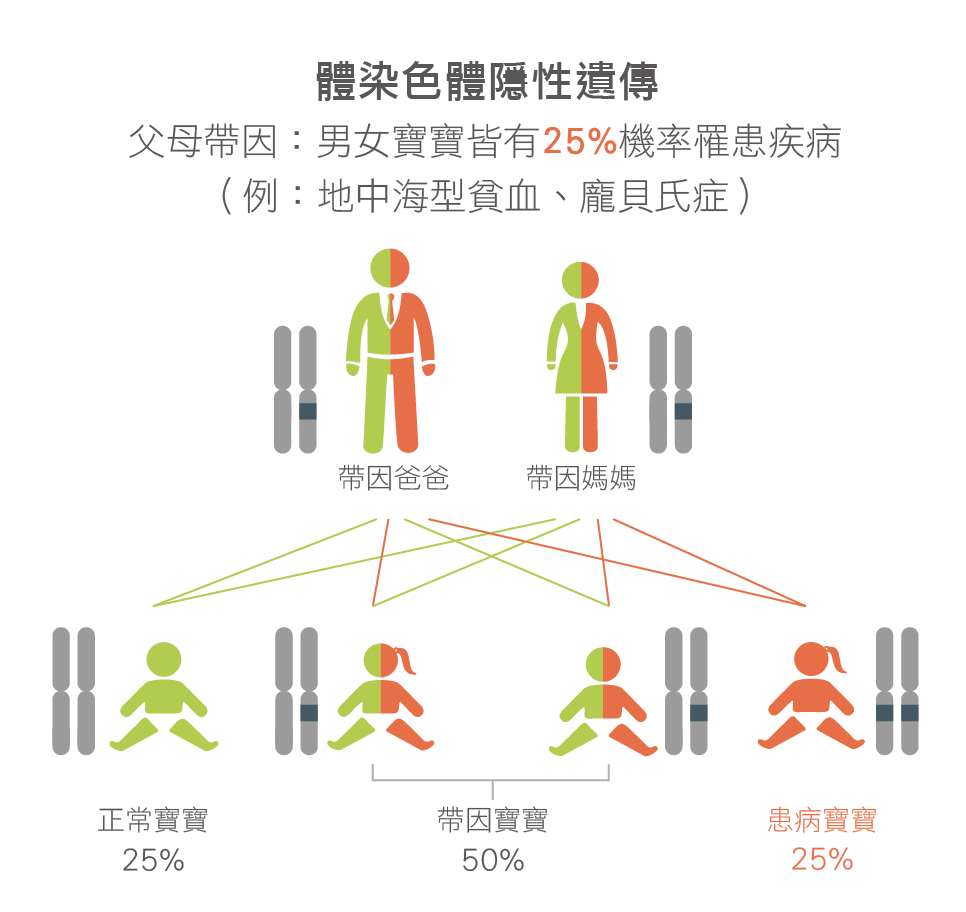 體染色體隱性遺傳